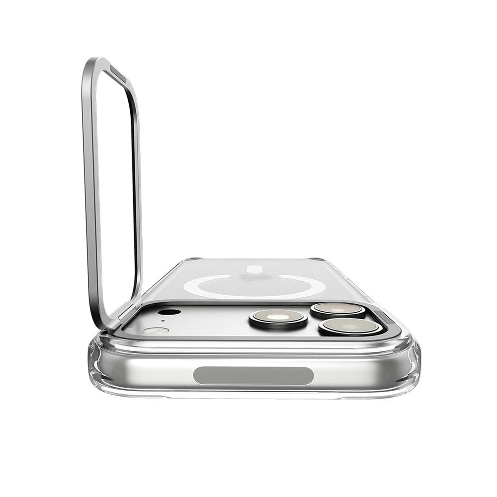 Husa de protectie Spigen Ultra Hybrid compatibil cu iPhone 17 Pro Max / iPhone 18 Pro Max, Argintiu