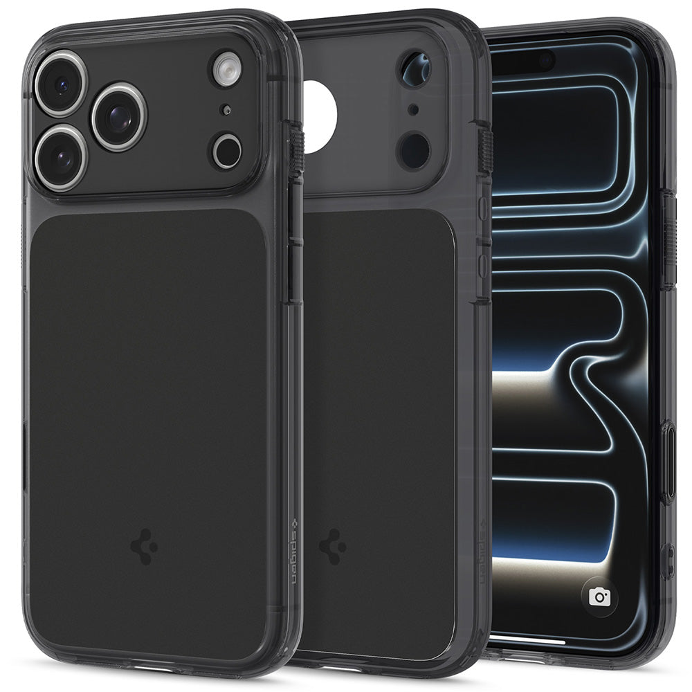 Husa de protectie Spigen Ultra Hybrid compatibil cu iPhone 17 Pro Max / iPhone 18 Pro Max, Negru