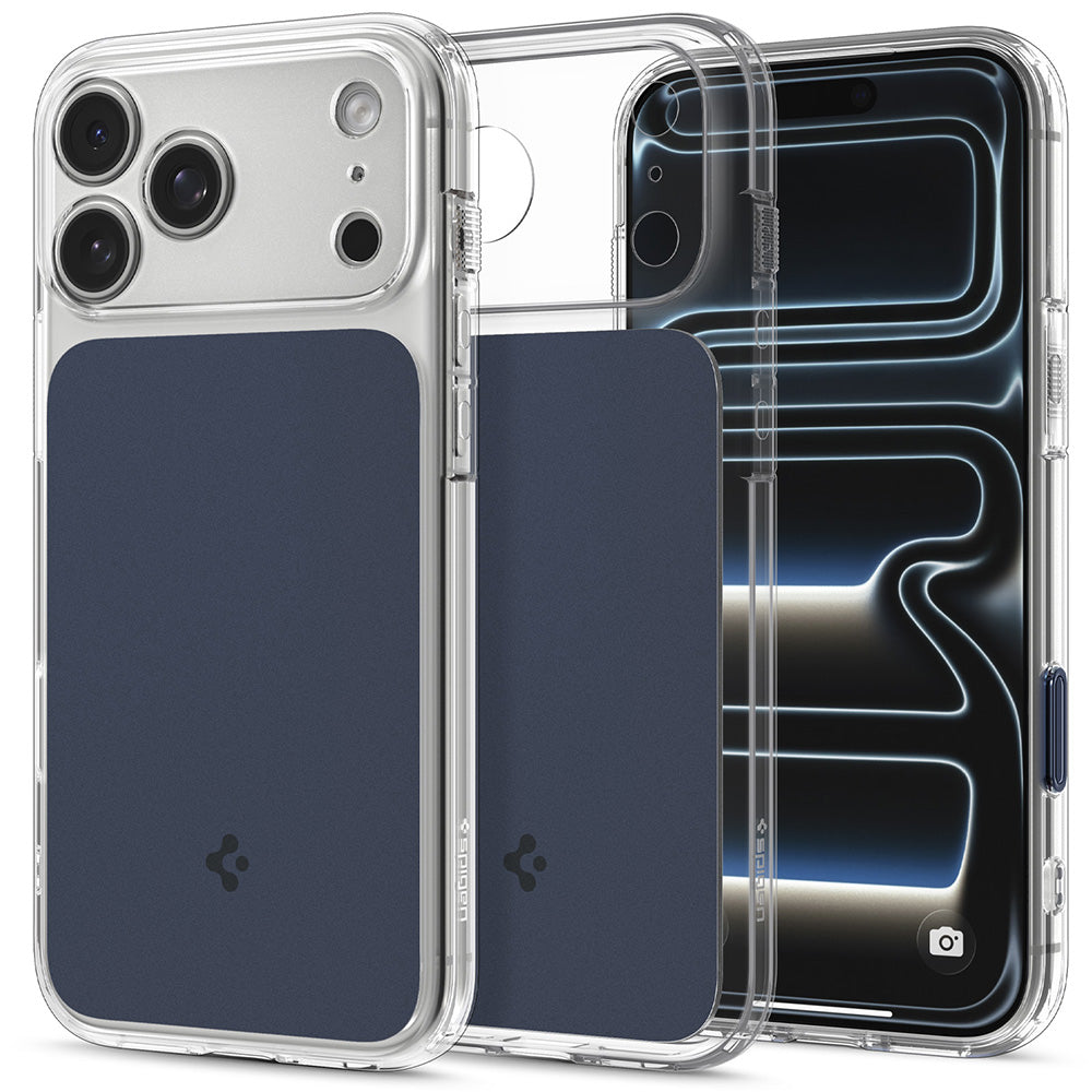 Husa de protectie Spigen Ultra Hybrid compatibil cu iPhone 17 Pro Max / iPhone 18 Pro Max, Albastru