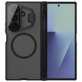 Husa de protectie Nillkin CamShield Prop compatibil cu Samsung Galaxy Z Fold7, Negru Transparent