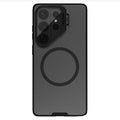 Husa de protectie Nillkin CamShield Prop Magnetic compatibil cu Samsung Galaxy S26 Ultra, Negru / Transparent