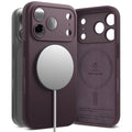 Husa de protectie Ringke compatibil cu iPhone 18 Pro, Visiniu