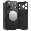 Husa de protectie Ringke Silicone MagSafe compatibil cu iPhone 18 Pro, Negru
