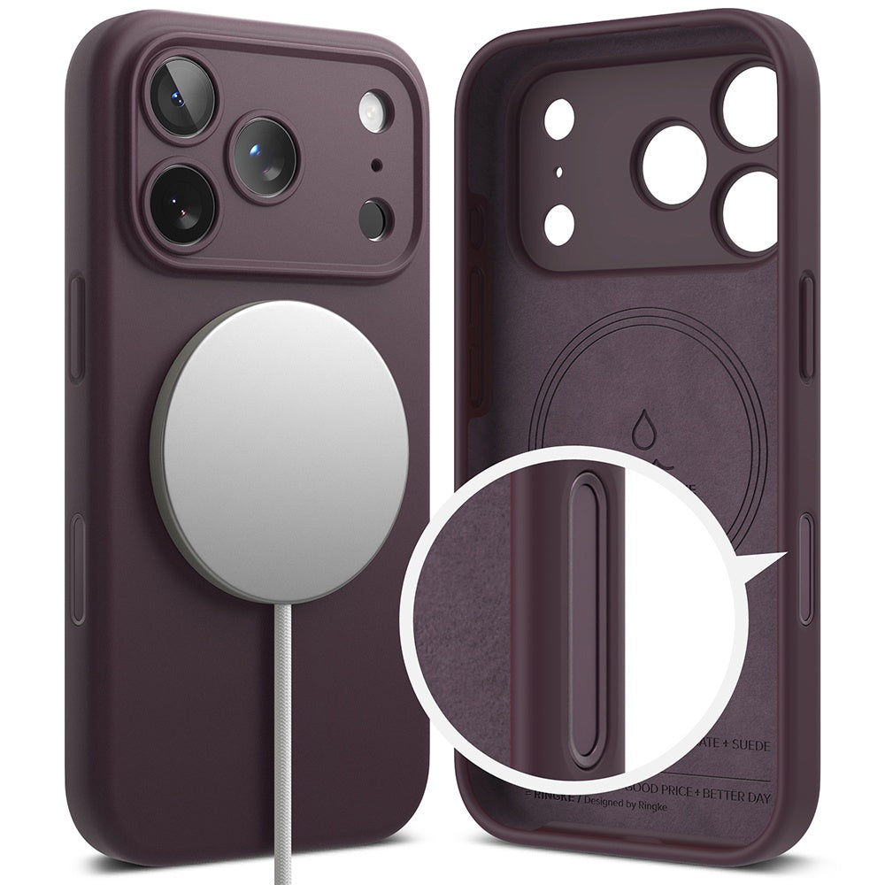 Husa de protectie Ringke compatibil cu iPhone 18 Pro Max, Visiniu