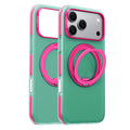 Husa de protectie Torras Ostand O3 compatibil cu iPhone 17 Pro Max / iPhone 18 Pro Max, Verde
