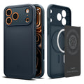 Husa de protectie Spigen Thin Fit compatibil cu iPhone 17 Pro Max / iPhone 18 Pro Max, Albastru inchis