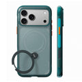 Husa de protectie Torras Ostand Q3 Air Series compatibil cu iPhone 18 Pro Max / iPhone 17 Pro Max, Verde