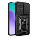 Husa de protectie Techsuit CamShield compatibil cu Xiaomi Redmi 12 5G, Negru