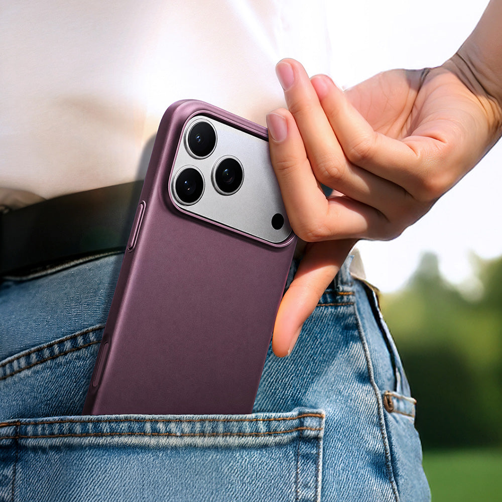 Husa de protectie Torras OriginFit-Mag compatibil cu iPhone 18 Pro / iPhone 17 Pro, Mov