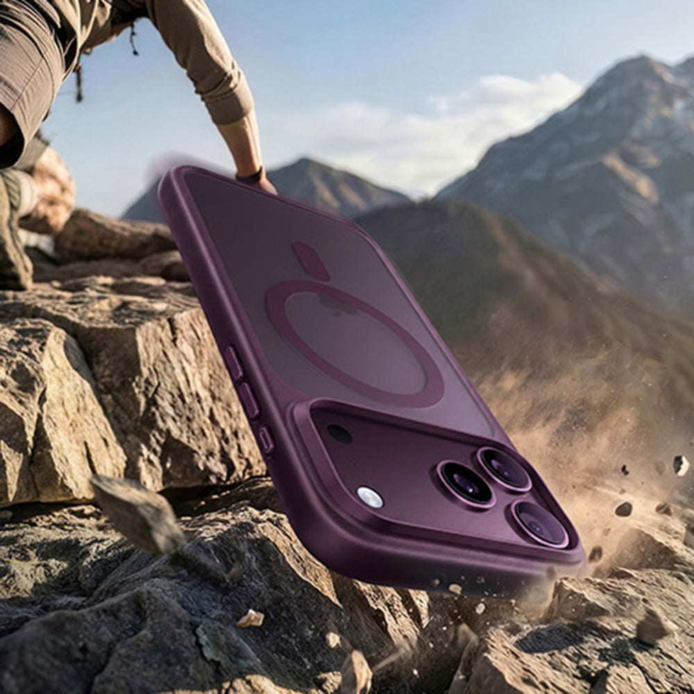 Husa de protectie Torras Guardian Magnetic compatibil cu iPhone 18 Pro Max / iPhone 17 Pro Max, Mov