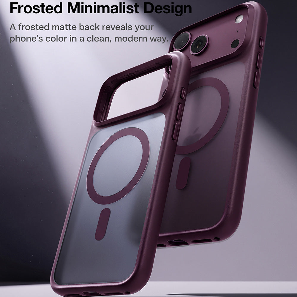 Husa de protectie Torras Guardian Magnetic compatibil cu iPhone 17 Pro / iPhone 18 Pro, Mov