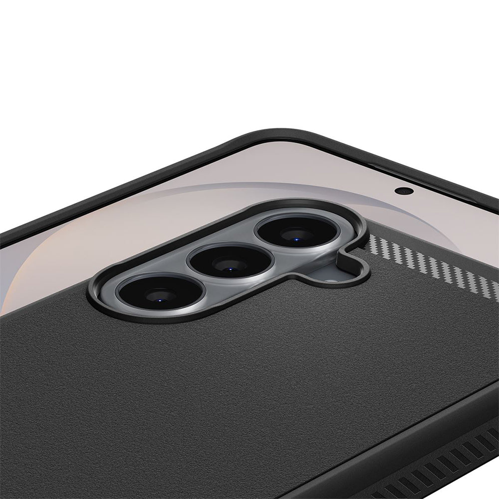 Husa de protectie Spigen Rugged Armor compatibil cu Samsung Galaxy S26 FE, Negru