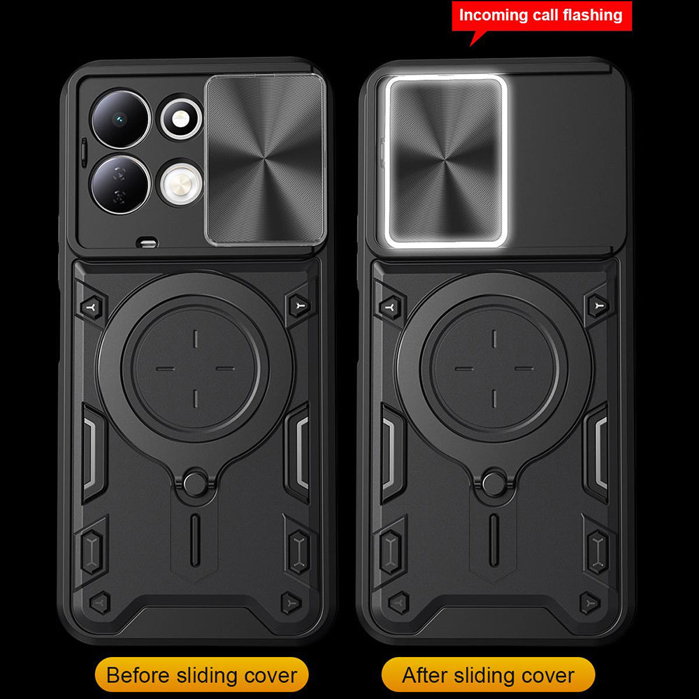 Husa de protectie Techsuit CamGuard Pro compatibil cu Xiaomi Redmi 17 4G / Redmi 17 5G, Negru