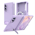 Husa de protectie Torras Ostand L1 Guardian compatibil cu Samsung Galaxy Z Fold8, Mov