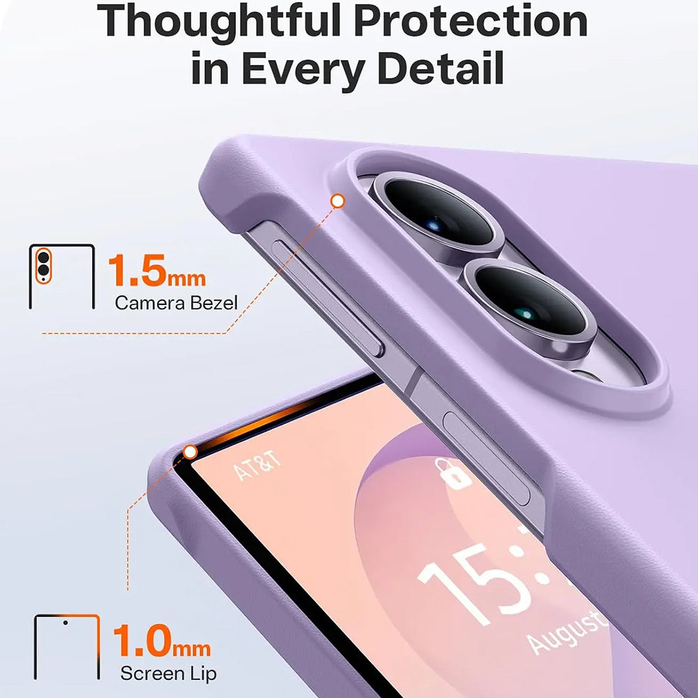 Husa de protectie Torras Ostand L1 Guardian compatibil cu Samsung Galaxy Z Fold8, Mov