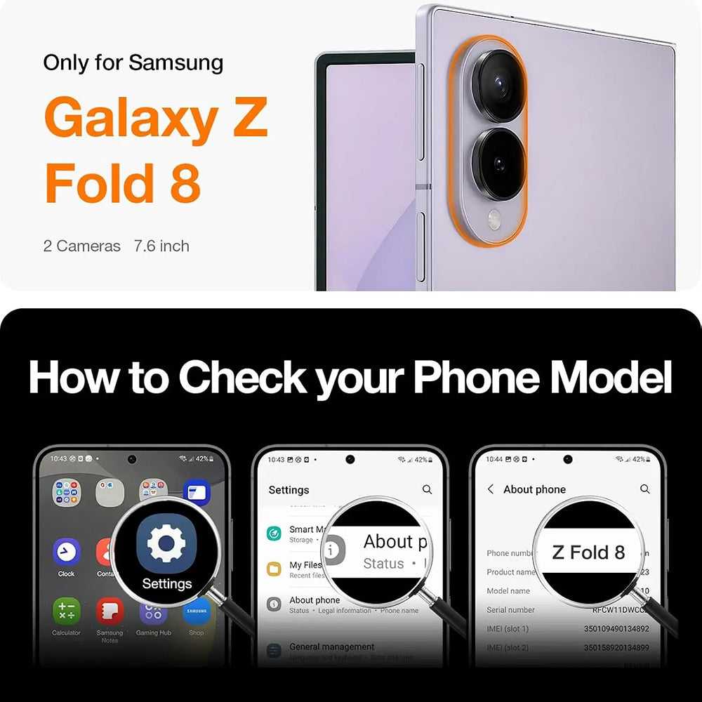 Husa de protectie Torras Ostand L1 Guardian compatibil cu Samsung Galaxy Z Fold8, Mov