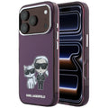 Husa de protectie Karl Lagerfeld compatibil cu iPhone 18 Pro / iPhone 17 Pro, Bordo