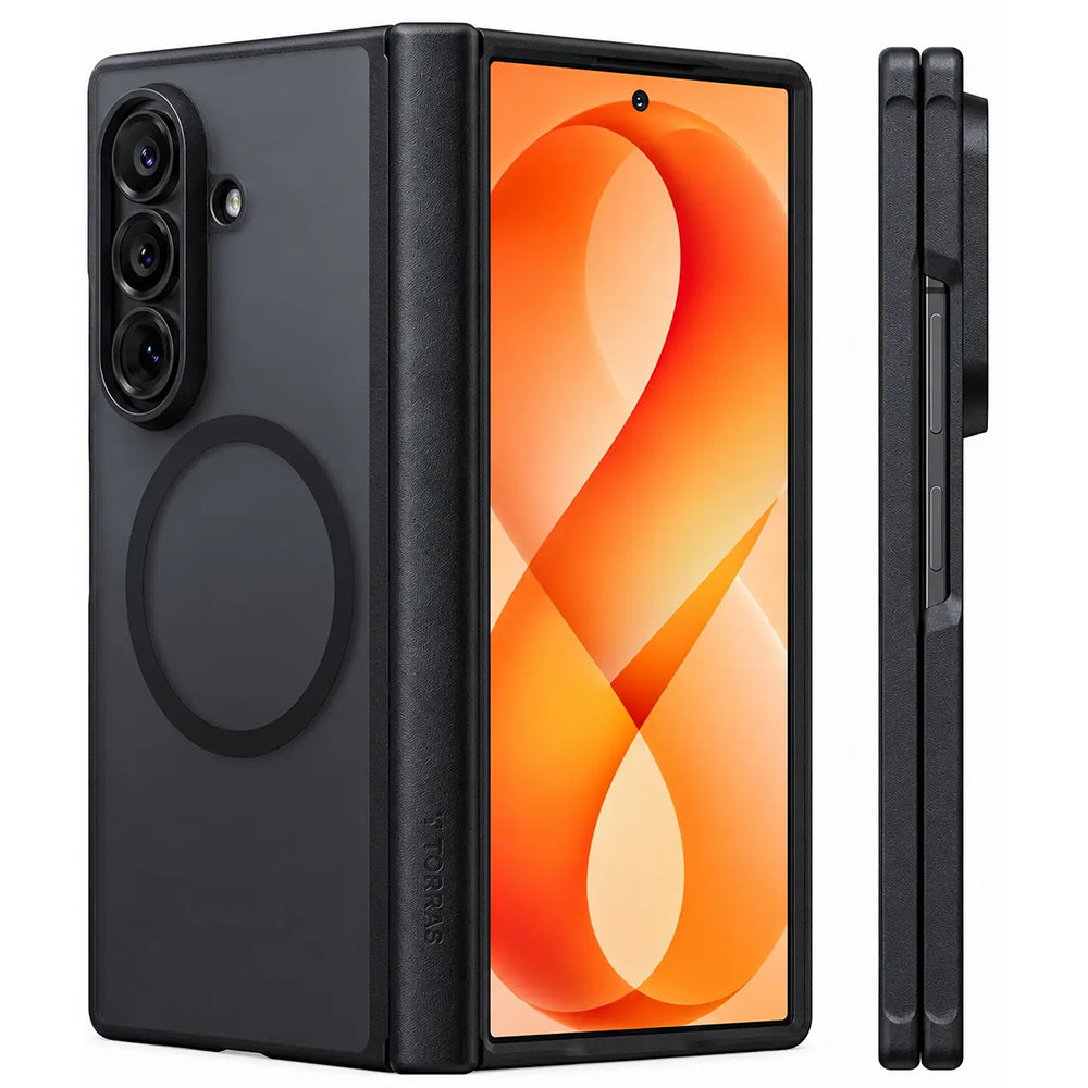 Husa de protectie Torras Guardian Magnetic compatibil cu Samsung Galaxy Z Fold8 Ultra, Negru
