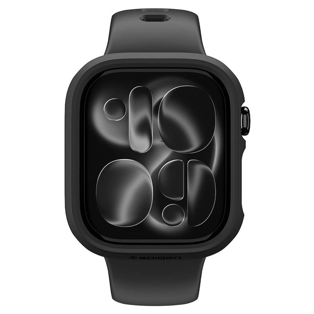 Husa smartwatch Spigen compatibil cu Apple Watch 12 42mm, Negru