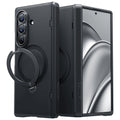 Husa de protectie Torras Ostand Q3 Spin compatibil cu Samsung Galaxy Z Fold8 Ultra, Negru