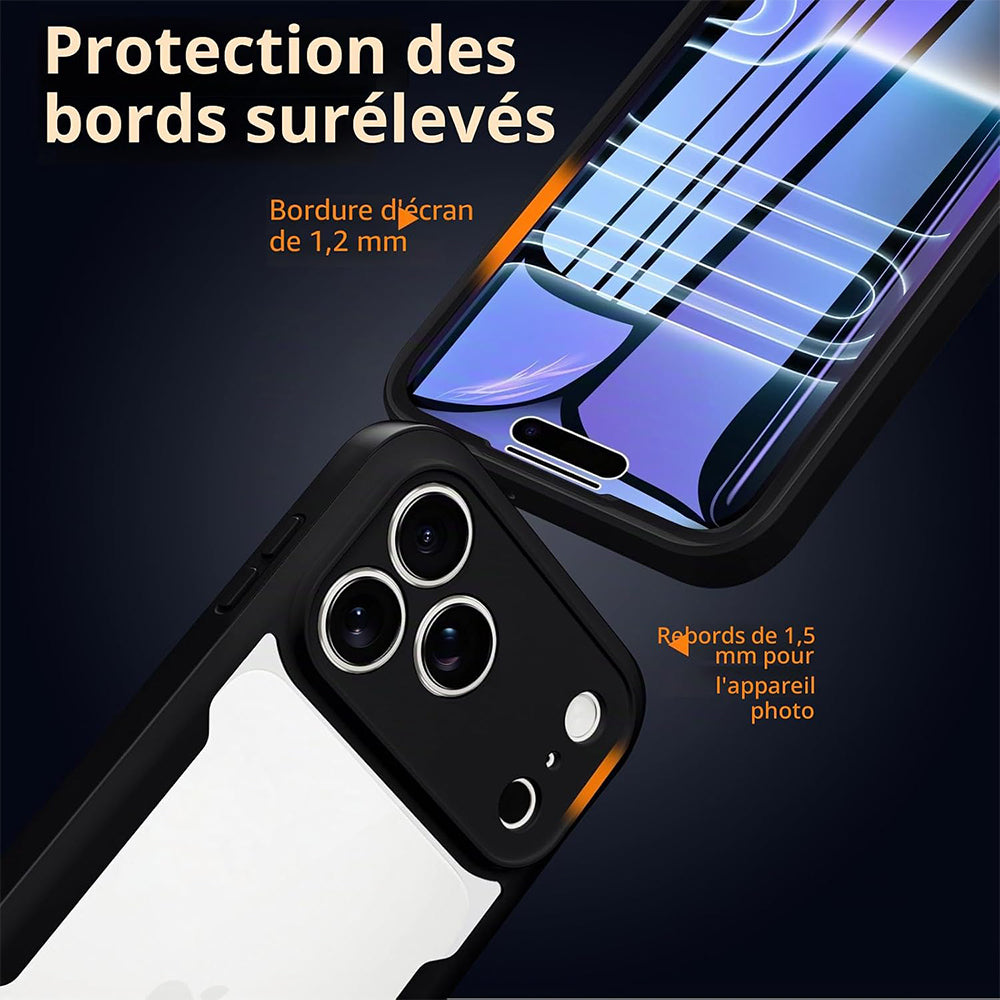 Husa de protectie Techsuit ColorVerse 360 compatibil cu iPhone 18 Pro / iPhone 17 Pro, Negru