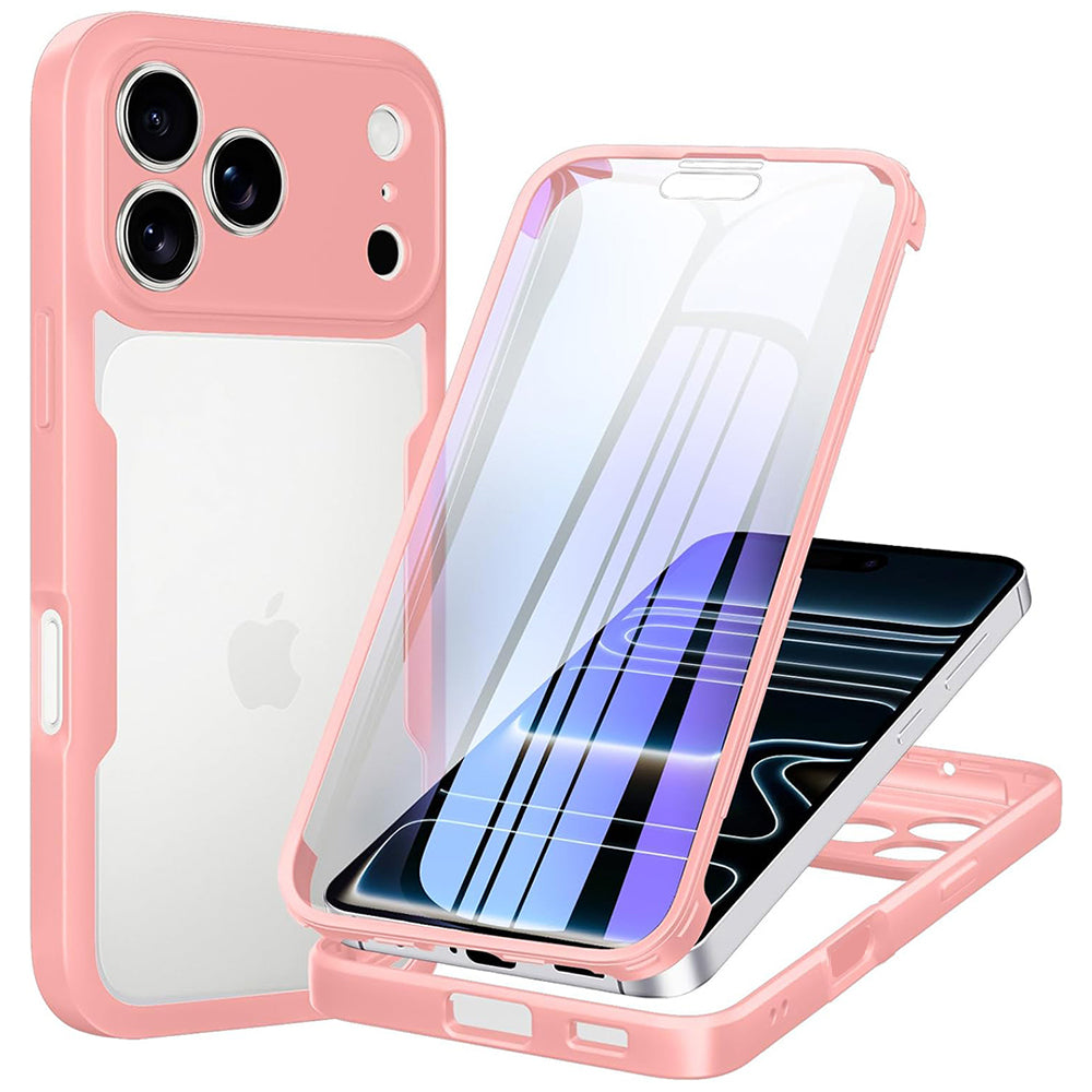 Husa de protectie Techsuit ColorVerse 360 compatibil cu iPhone 18 Pro Max / iPhone 17 Pro Max, Roz