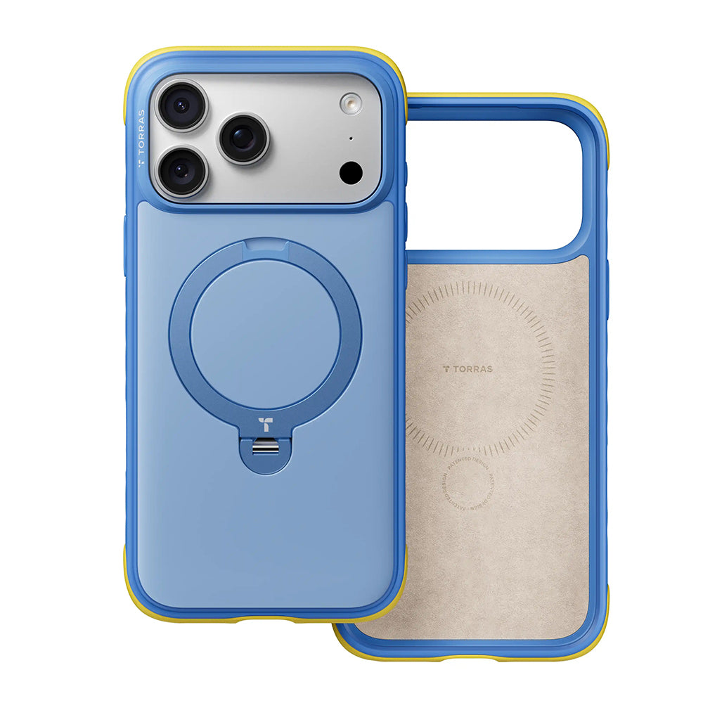 Husa de protectie Torras Ostand Q3 compatibil cu iPhone 18 Pro Max / iPhone 17 Pro Max, Mov