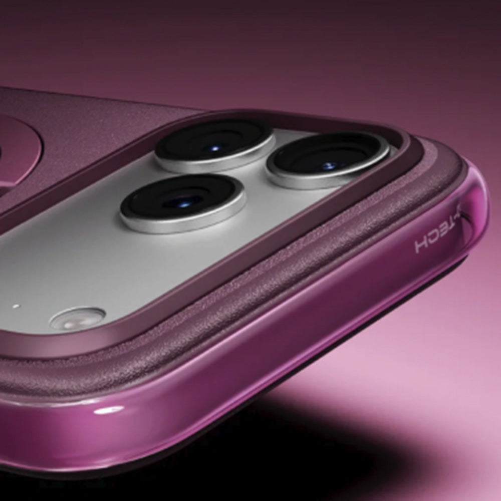Husa de protectie Torras Ostand Q3 Air Essential compatibil cu iPhone 17 Pro Max / iPhone 18 Pro Max, Mov
