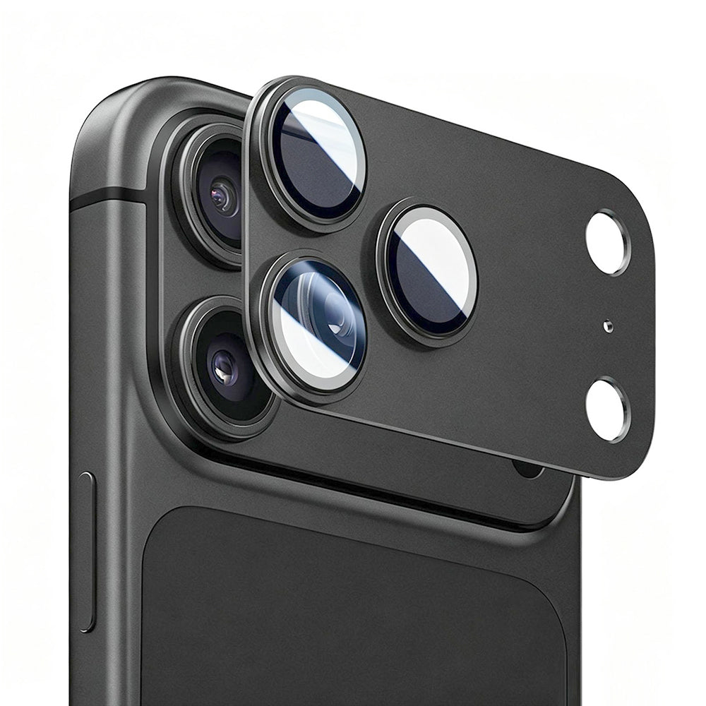 Folie de protectie Lito Crown Halo compatibil cu iPhone 18 Pro Max, Negru