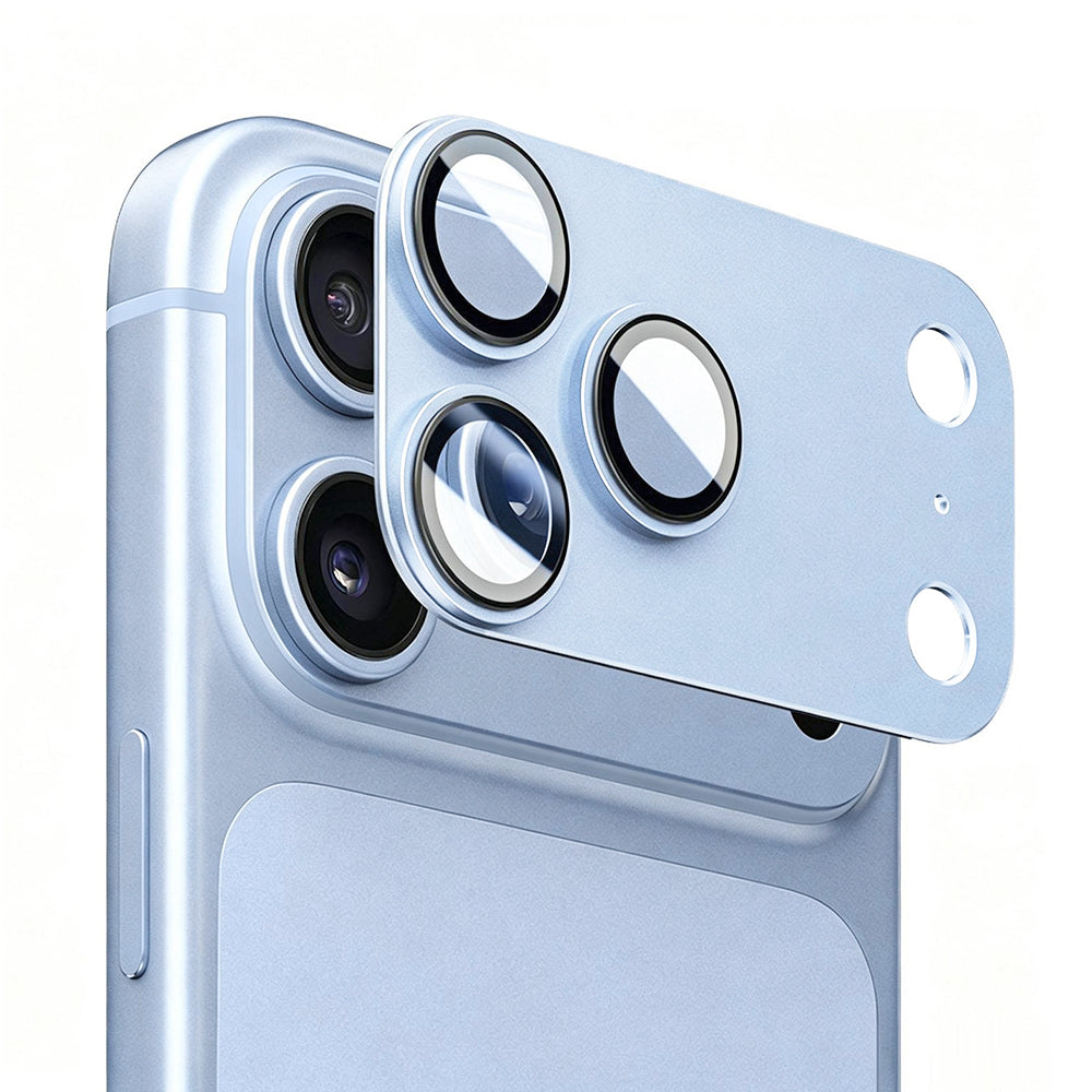 Folie de protectie Lito Crown Halo compatibil cu iPhone 18 Pro Max, Albastru