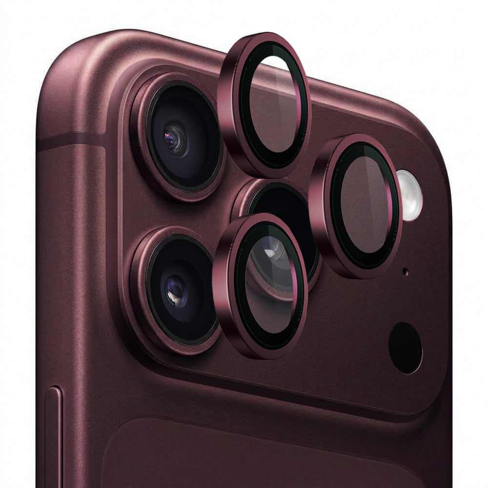 Folie de protectie Lito Titanium AR compatibil cu iPhone 18 Pro / iPhone 18 Pro Max, Visiniu