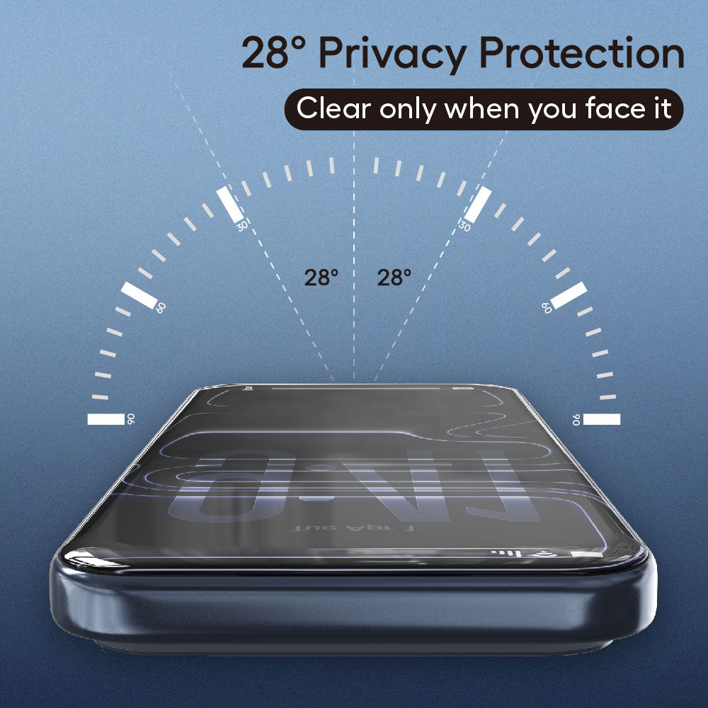 Folie de protectie Lito Airspace Border compatibil cu iPhone 18 Pro Max, Privacy