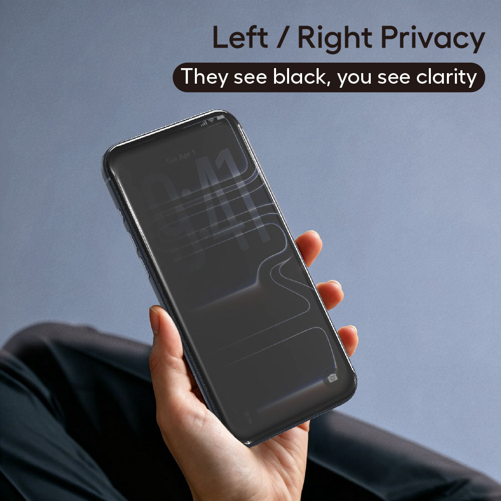 Folie de protectie Lito Airspace Border compatibil cu iPhone 18 Pro Max, Privacy