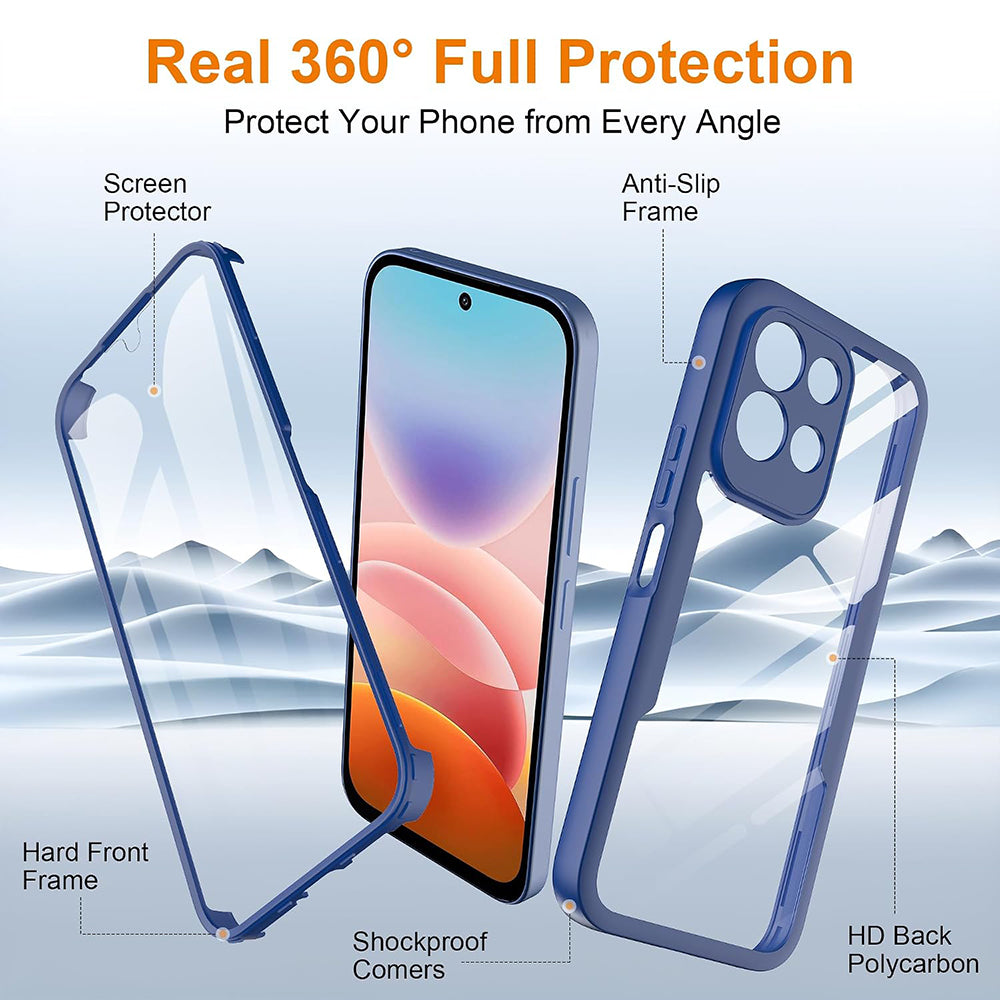 Husa de protectie Techsuit ColorVerse 360 Series compatibil cu Xiaomi Redmi 17 4G / Redmi 17 5G, Roz
