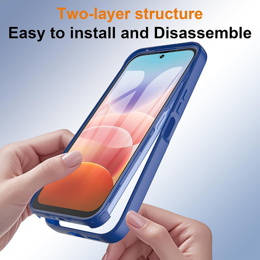 Husa de protectie Techsuit ColorVerse 360 Series compatibil cu Xiaomi Redmi 17 4G / Redmi 17 5G, Roz