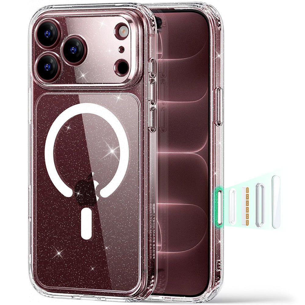 Husa de protectie ESR Classic Hybrid compatibil cu iPhone 18 Pro, Transparent