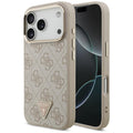Husa de protectie Guess Hardcase 4G compatibil cu iPhone 18 Pro / iPhone 17 Pro, Roz