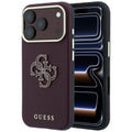Husa de protectie Guess compatibil cu iPhone 17 Pro Max / iPhone 18 Pro Max, Bordo