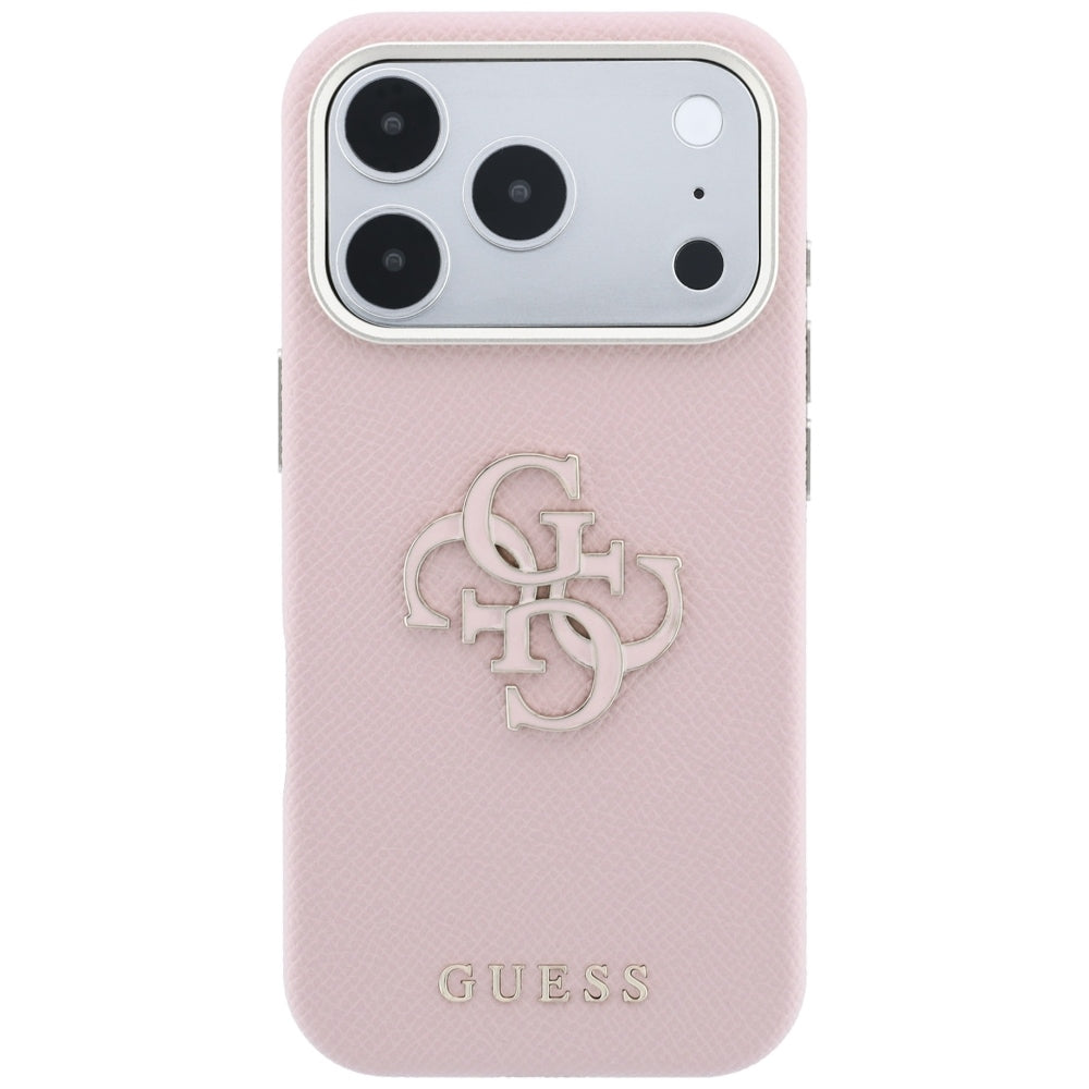 Husa de protectie Guess compatibil cu iPhone 18 Pro / iPhone 17 Pro, Roz