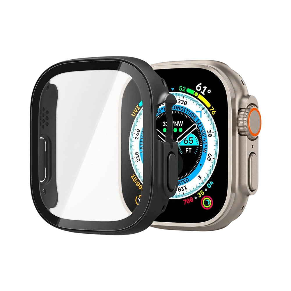 Husa smartwatch Spigen Thin Fit 360 compatibil cu Apple Watch Ultra / Ultra 2 / Ultra 3 / Ultra 4, Negru