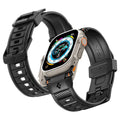 Curea smartwatch Spigen Rugged Band Ultra compatibil cu Apple Watch 6 / 12 / SE 3, Negru