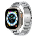 Curea pentru Apple Watch 12/11/10/9/8/7/SE (3/2/1 Gen)/6/5/4/(44mm/45mm)/ Ultra 4/3/2/1 (46mm/49mm) - Spigen Modern Fit 316L (AMP06356) - Silver
