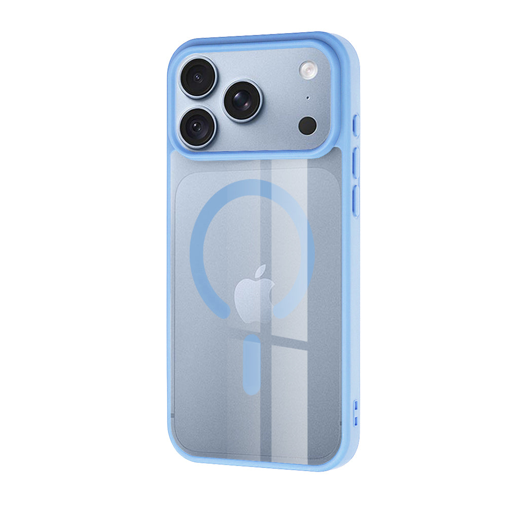 Husa de protectie Techsuit MagSafe Pro compatibil cu iPhone 17 Pro / iPhone 18 Pro, Albastru