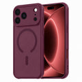 Husa de protectie Techsuit HaloFrost II MagSafe compatibil cu iPhone 18 Pro Max / iPhone 17 Pro Max, Visiniu