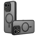 Husa de protectie Techsuit PureFrost MagSafe compatibil cu Honor 600 Smart, Negru Frost