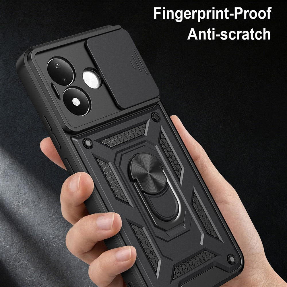 Husa de protectie Techsuit CamShield compatibil cu Xiaomi Redmi Note 17 4G / Redmi Note 17 5G, Albastru