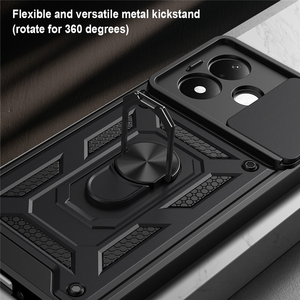 Husa de protectie Techsuit CamShield Series compatibil cu Xiaomi Redmi Note 17 Pro 5G, Albastru
