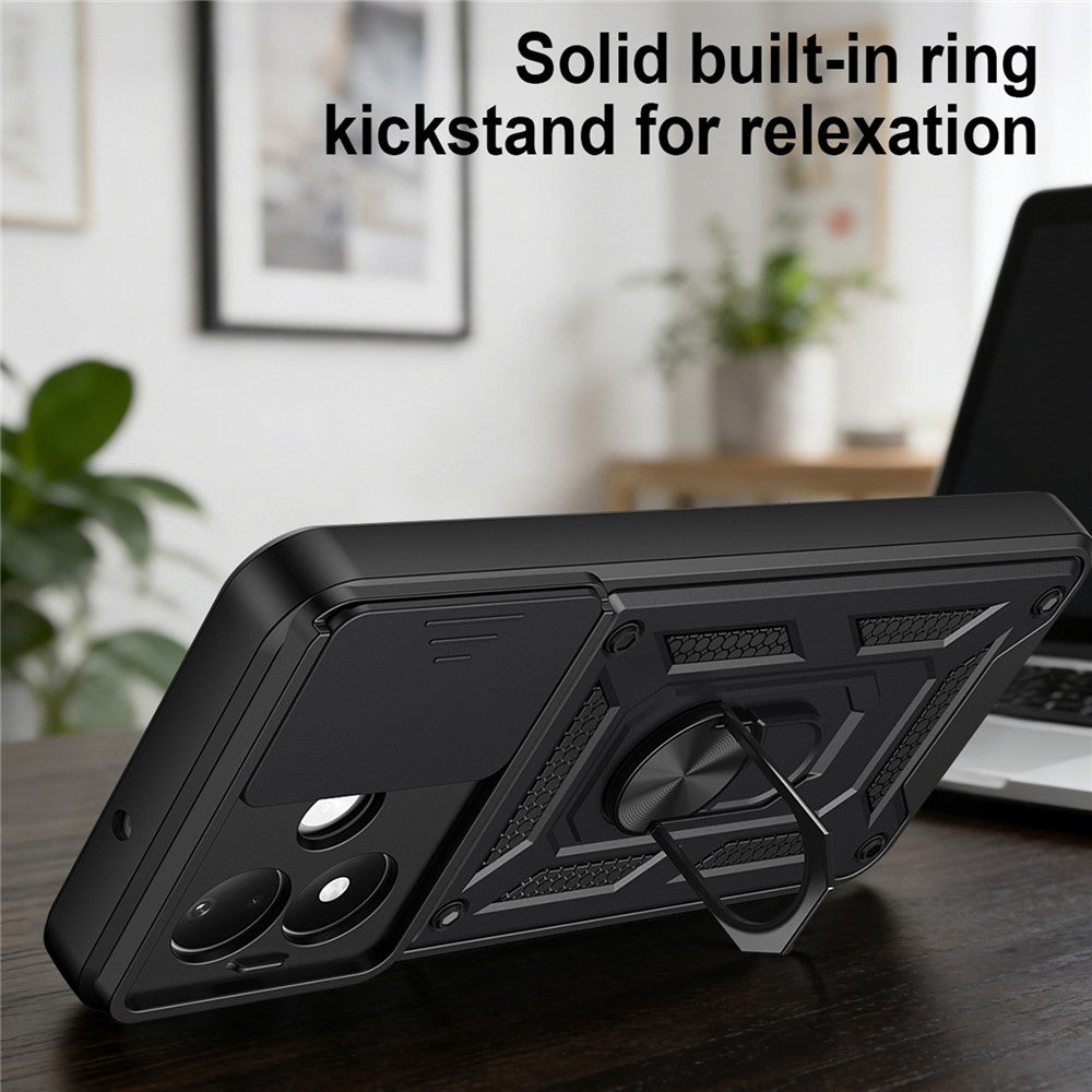 Husa de protectie Techsuit CamShield Series compatibil cu Xiaomi Redmi Note 17 Pro 5G, Negru