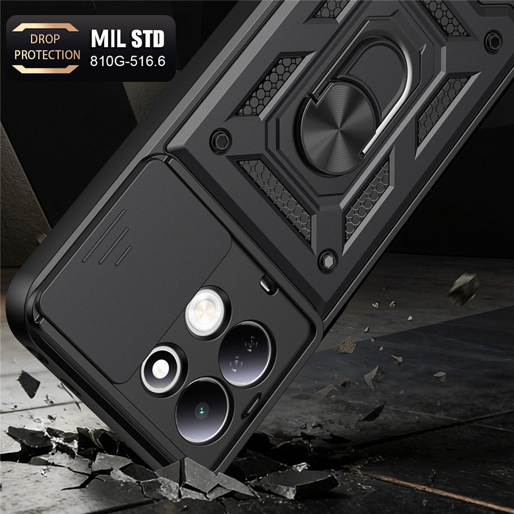 Husa de protectie Techsuit CamShield Series compatibil cu Xiaomi Redmi 17 4G / Redmi 17 5G, Roz