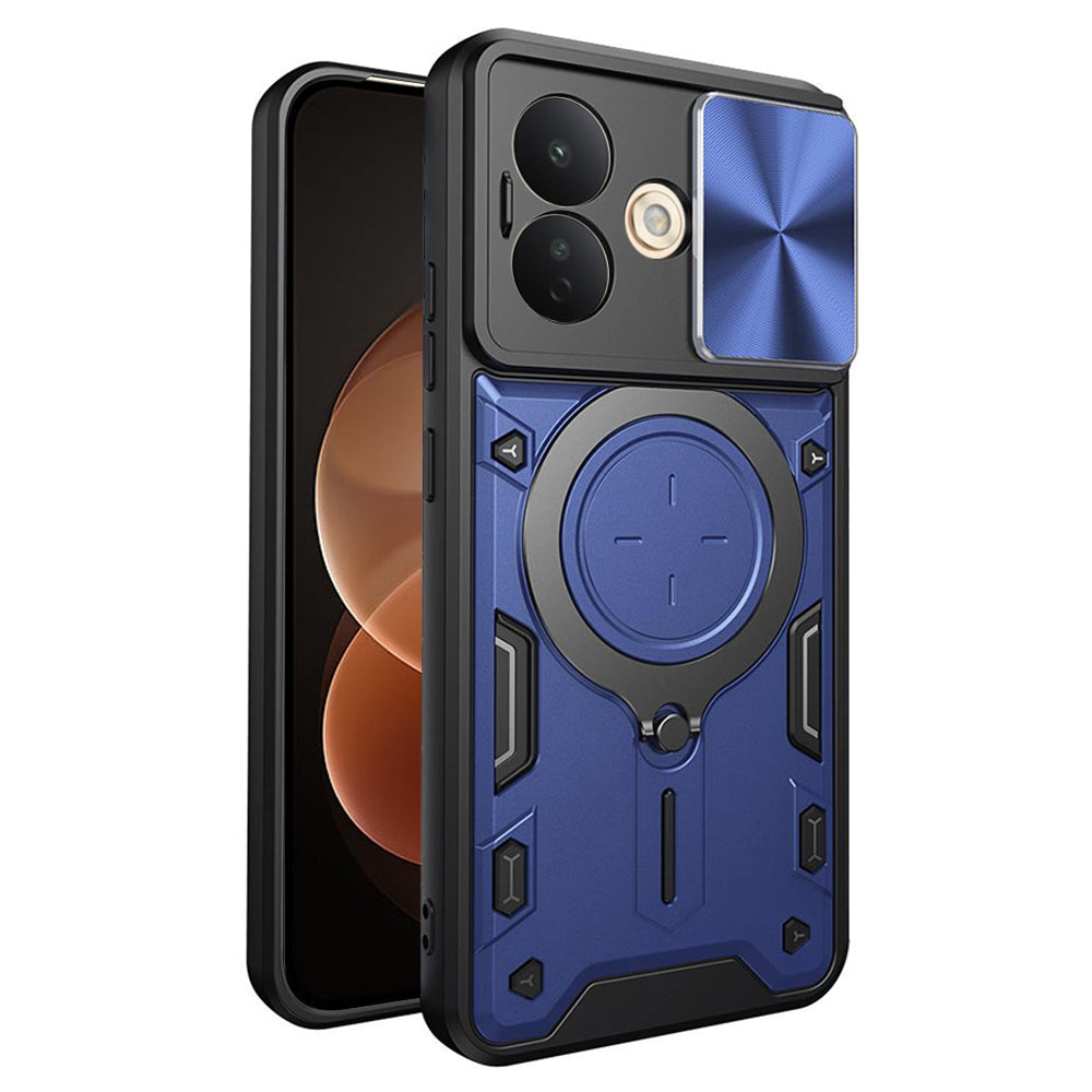 Husa de protectie Techsuit CamGuard Pro compatibil cu Xiaomi Redmi Note 17 Pro 5G, Albastru
